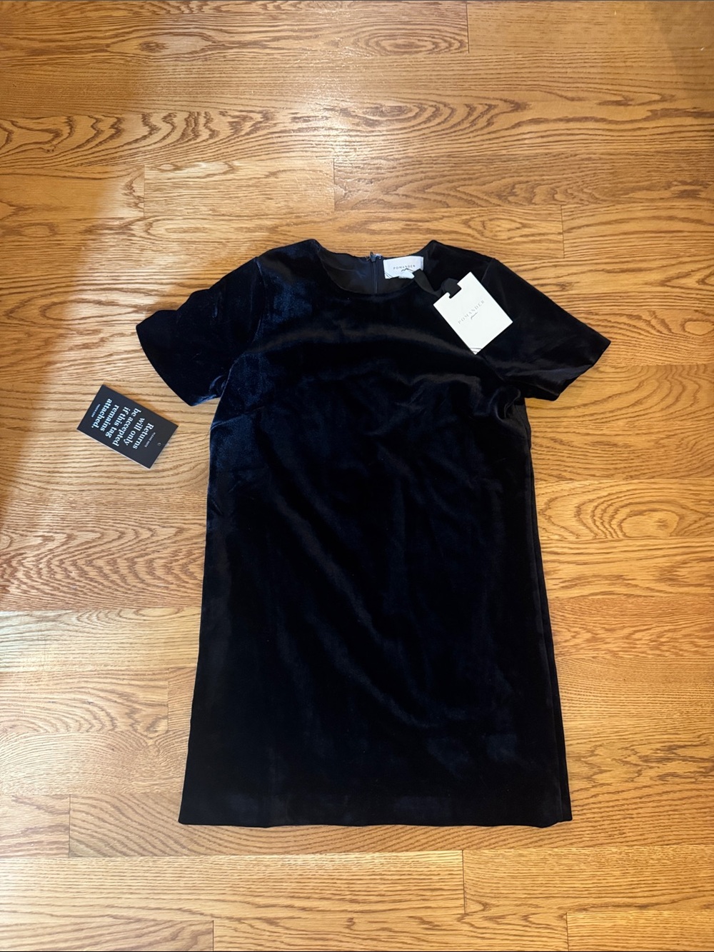 Tuckernuck Pomander Place Black Velvet May Dress